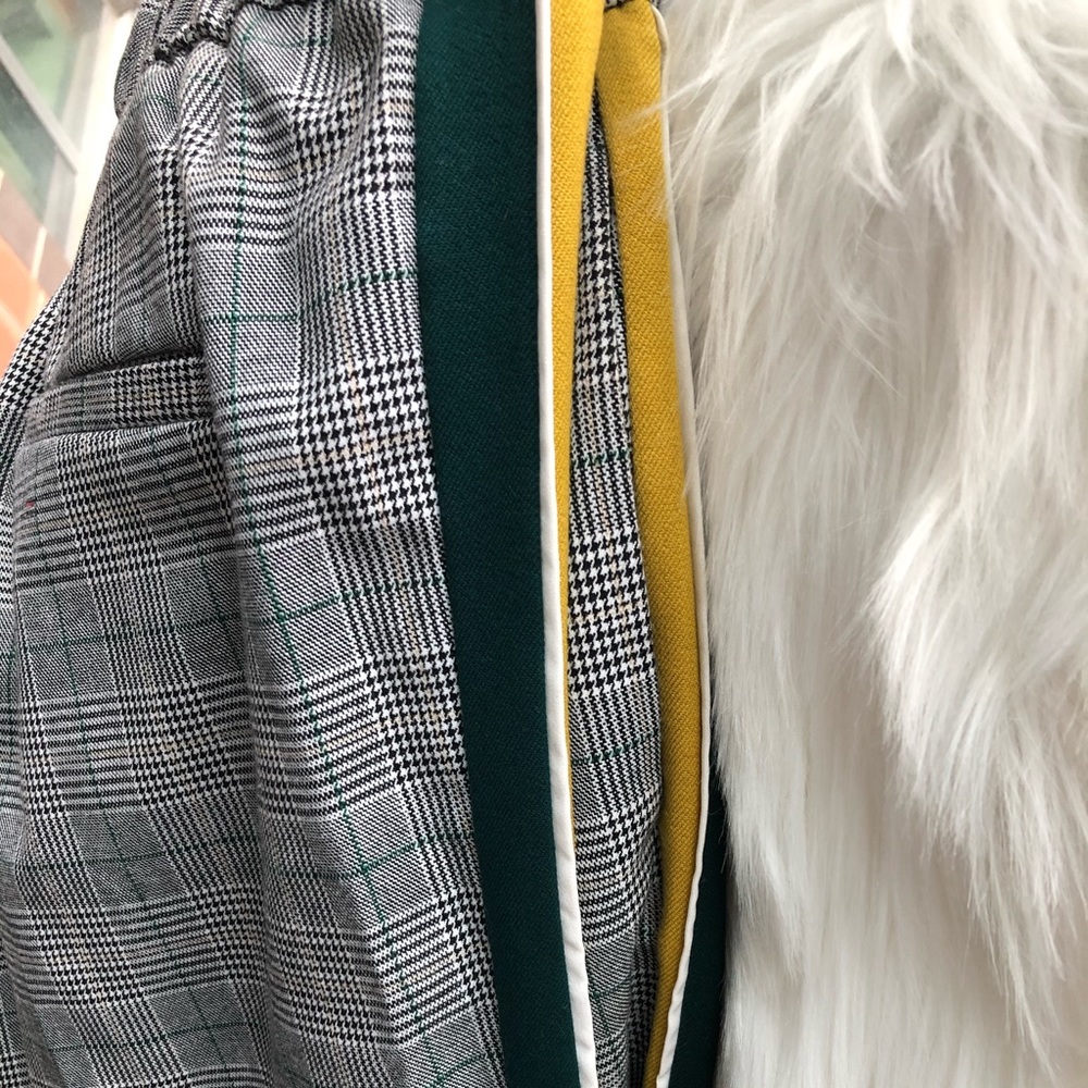 ZARA Side-Stripe Stretchy Trousers